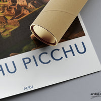 Machu Picchu Poster - Peru Wall Art