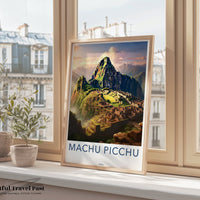 Machu Picchu Poster - Peru Wall Art