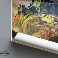 Machu Picchu Poster - Peru Wall Art