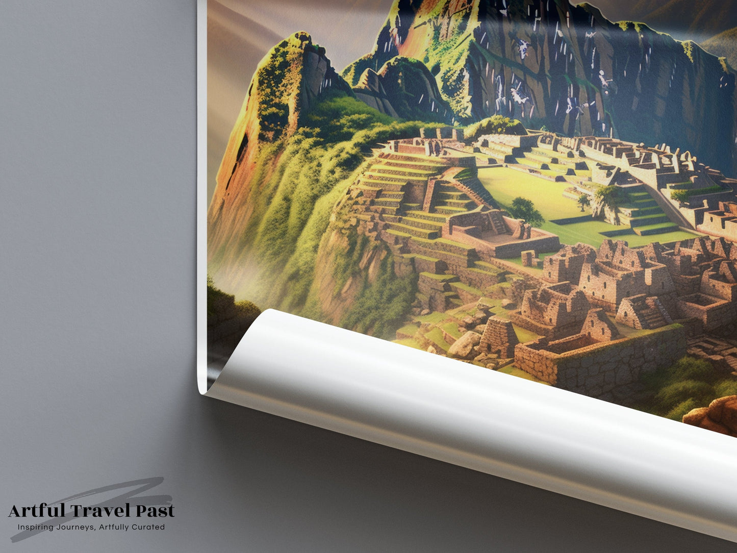 Machu Picchu Poster - Peru Wall Art