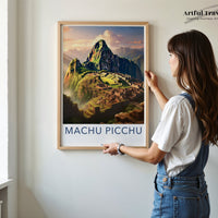 Machu Picchu Poster - Peru Wall Art