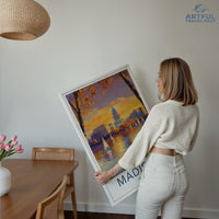 Madison Poster - Wisconsin Wall Art