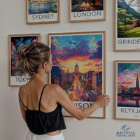 Madison Poster - Wisconsin Wall Art