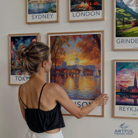 Madison Poster | Wisconsin Wall Art | America Decor