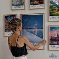Madison Poster | Wisconsin Wall Art | America Decor