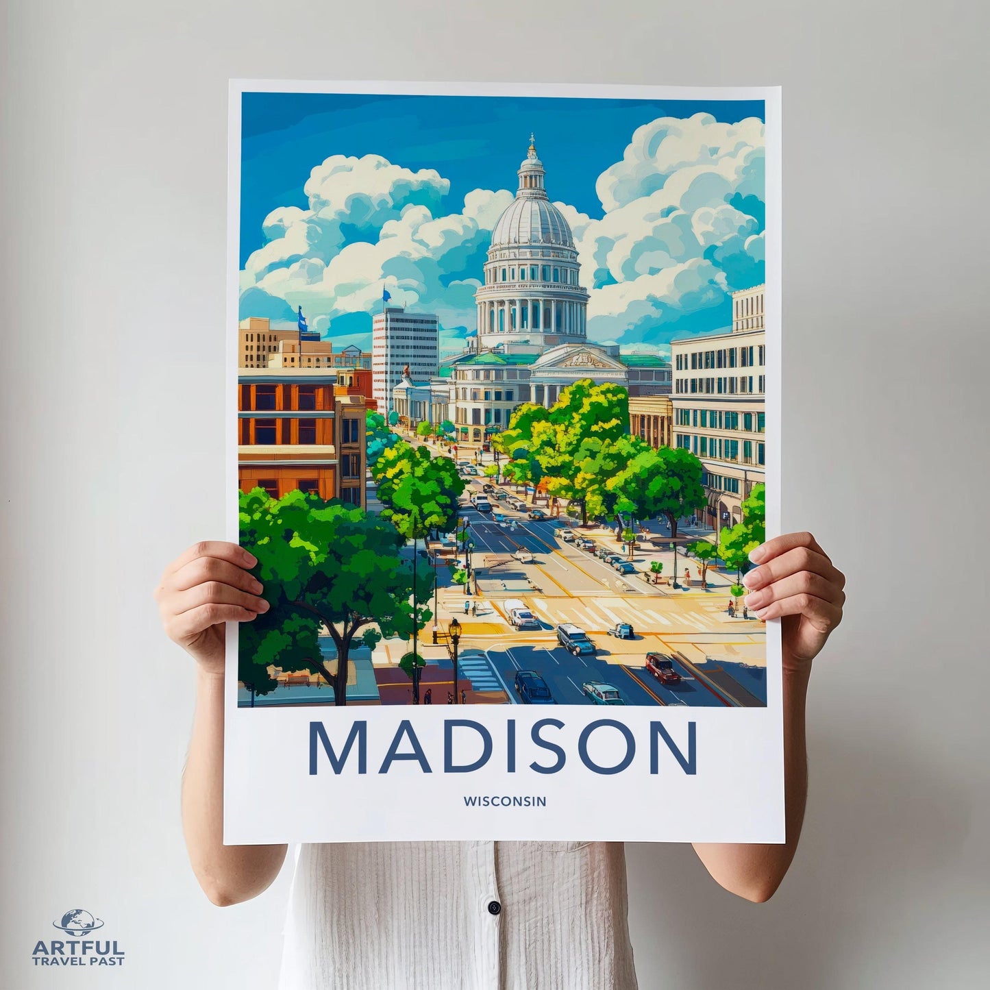 Madison Wisconsin Poster