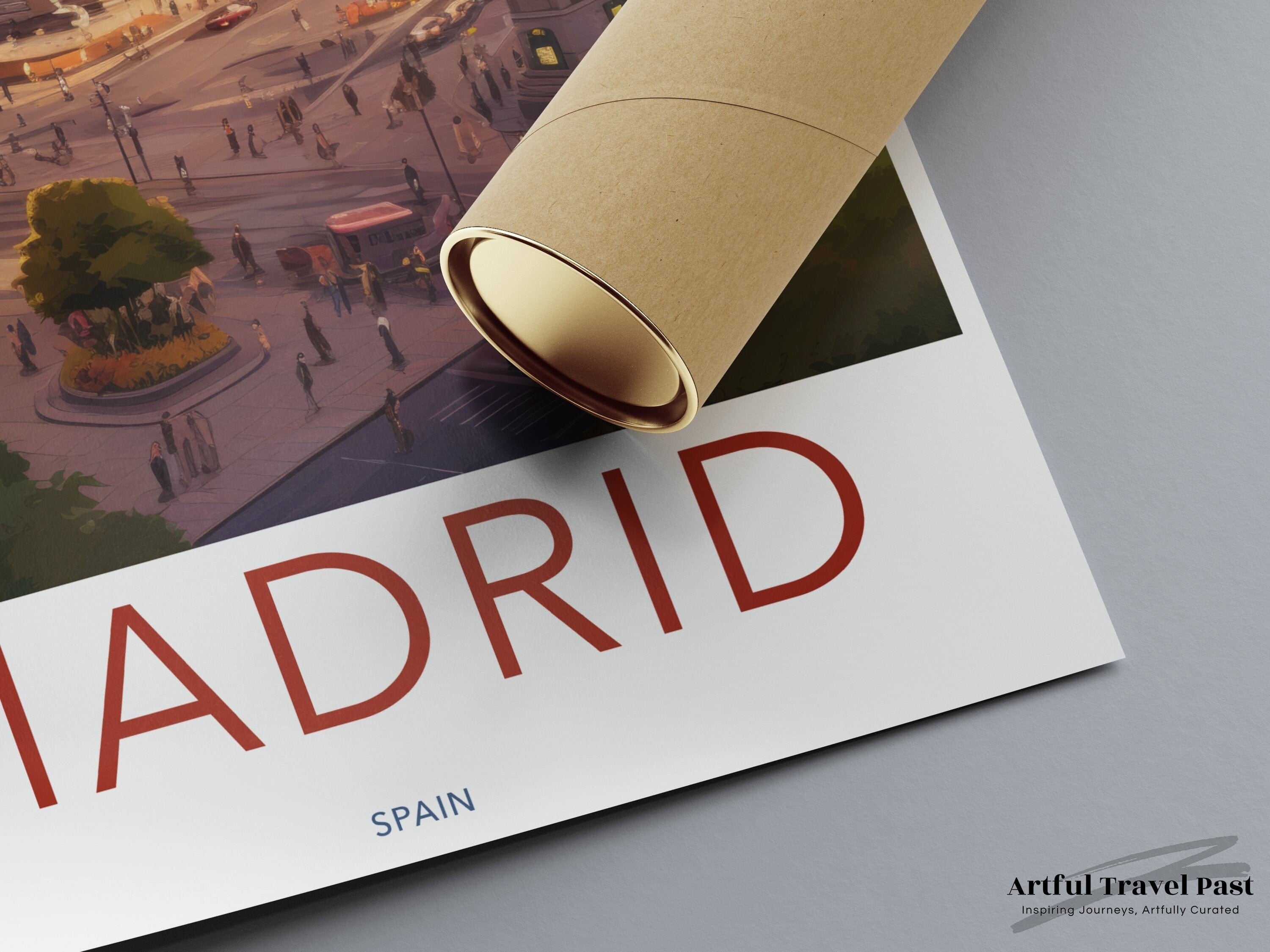 Madrid Poster - Spain Wall Art