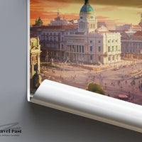 Madrid Poster - Spain Wall Art