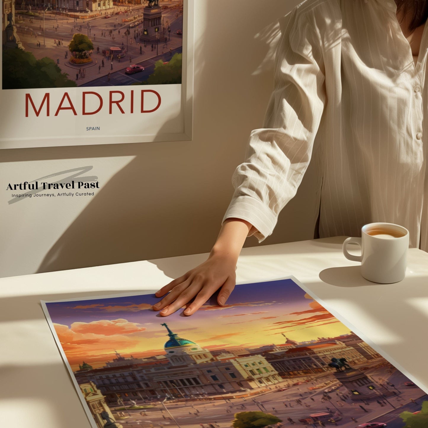 Madrid Poster - Spain Wall Art