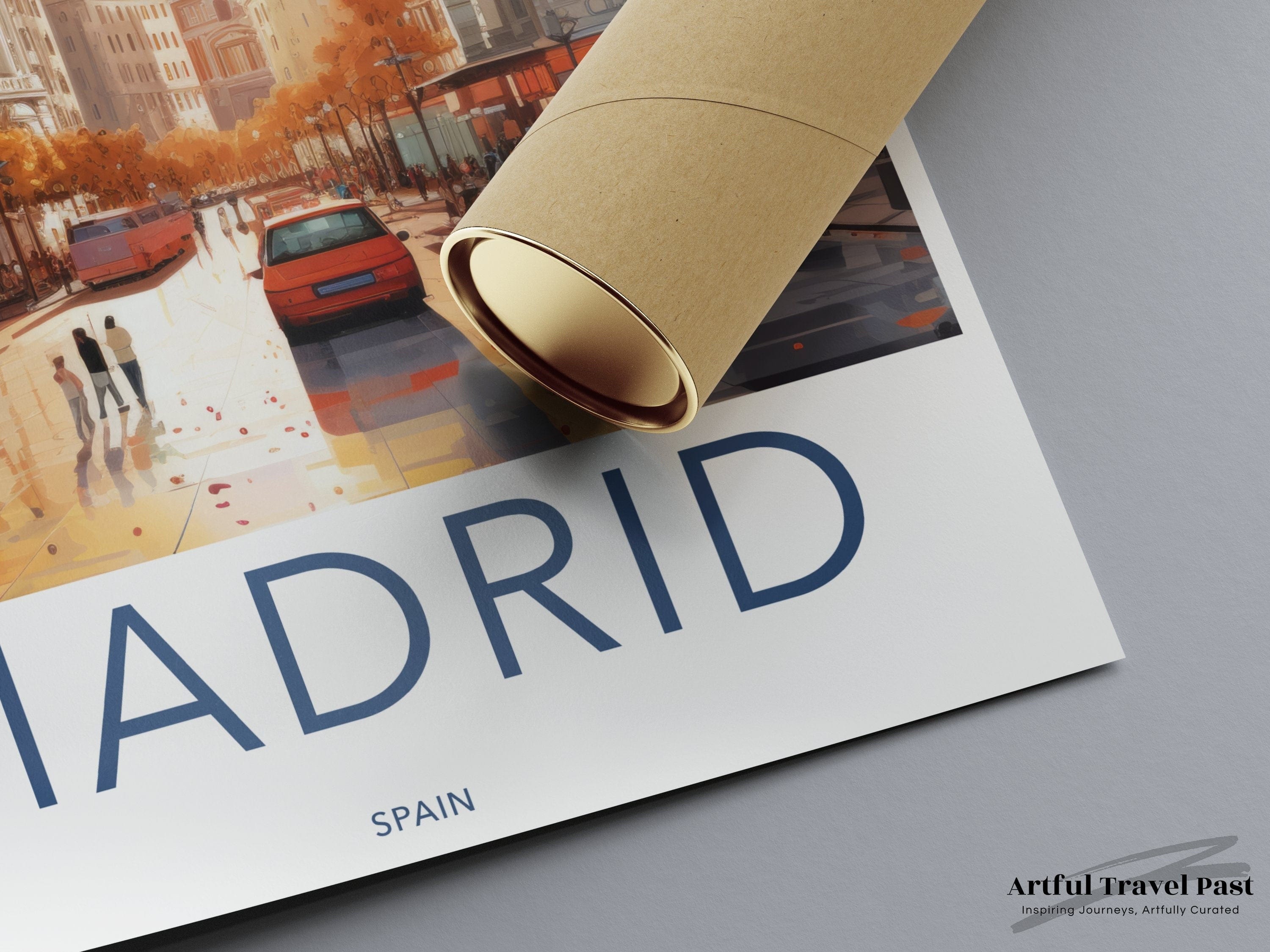 Madrid Poster | Spain Wall Art | Europe Decor