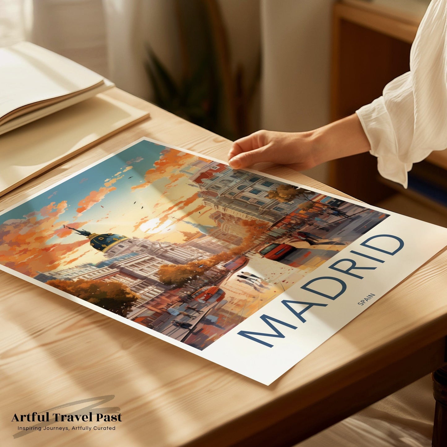 Madrid Poster | Spain Wall Art | Europe Decor