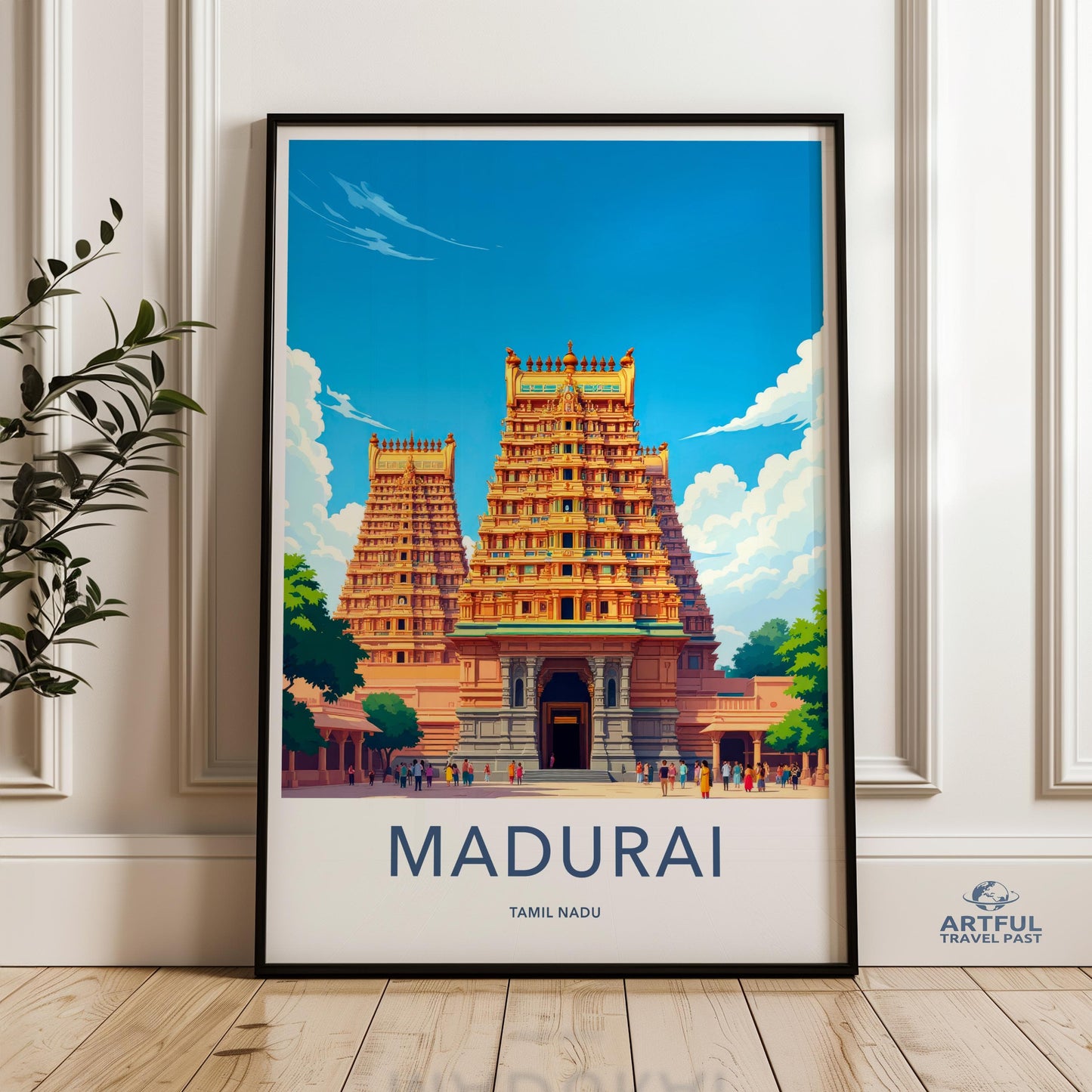 Madurai India Poster