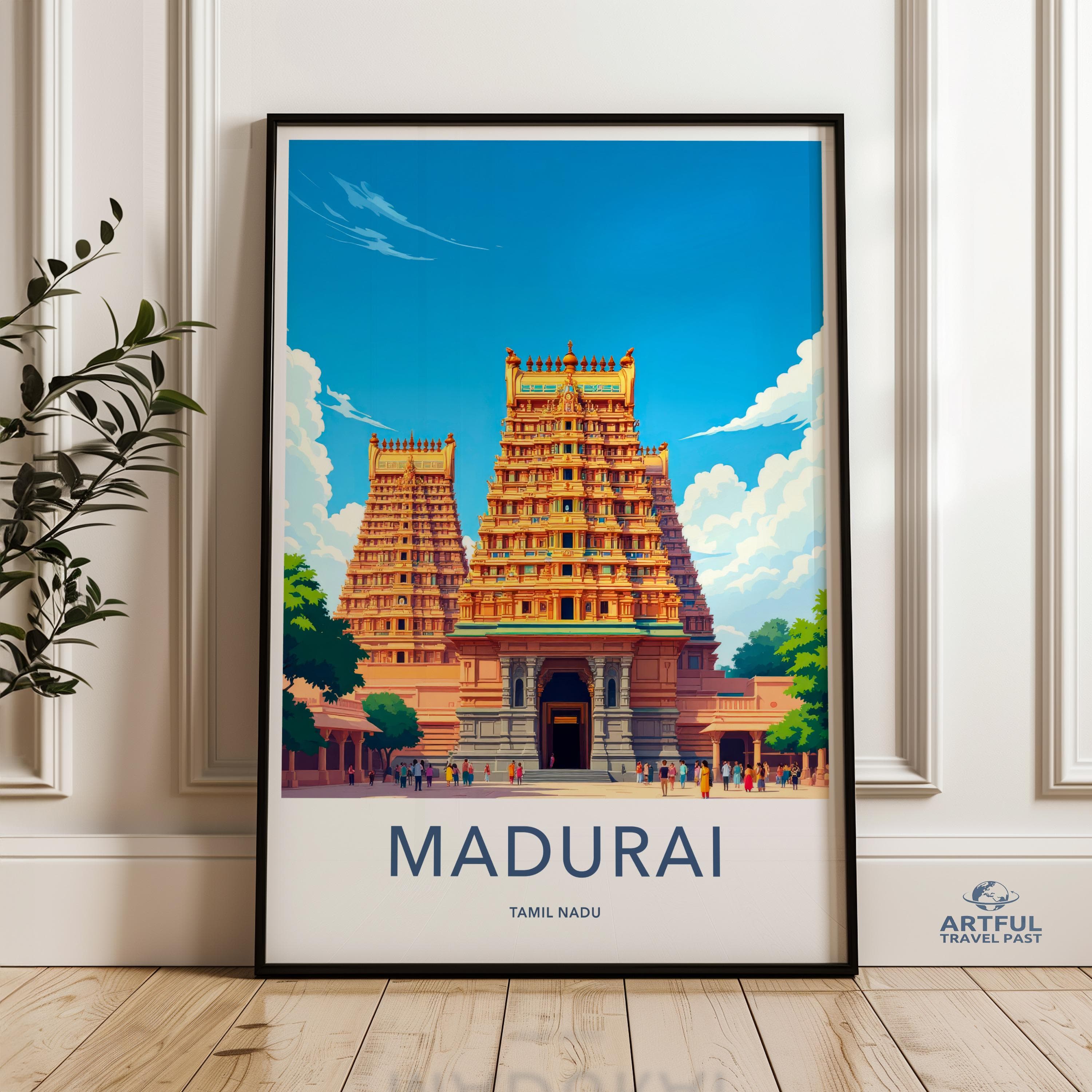 Madurai India Poster