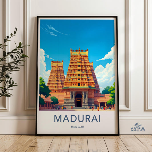 Madurai India Poster