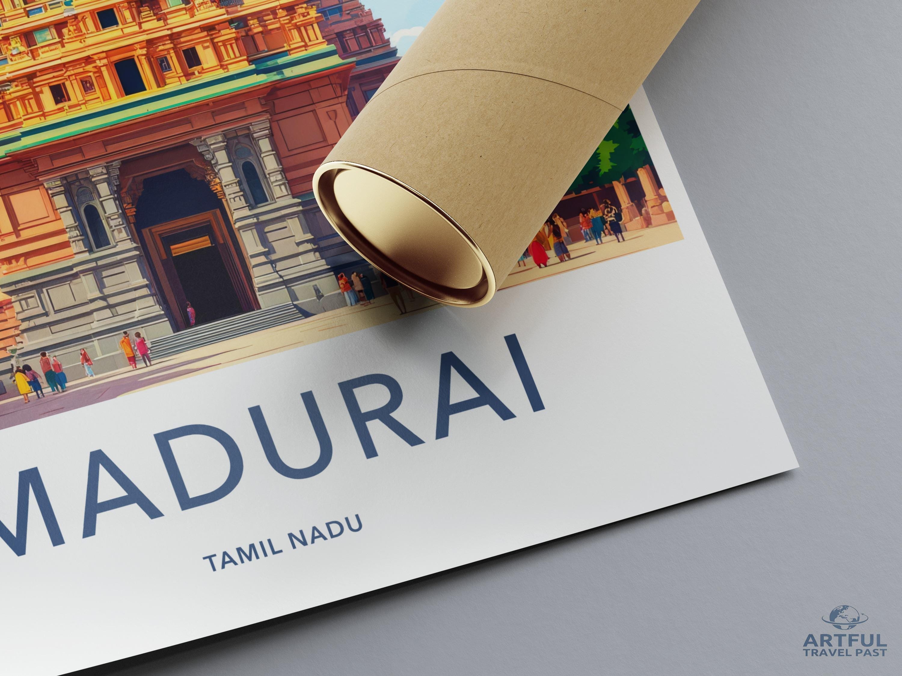 Madurai India Poster