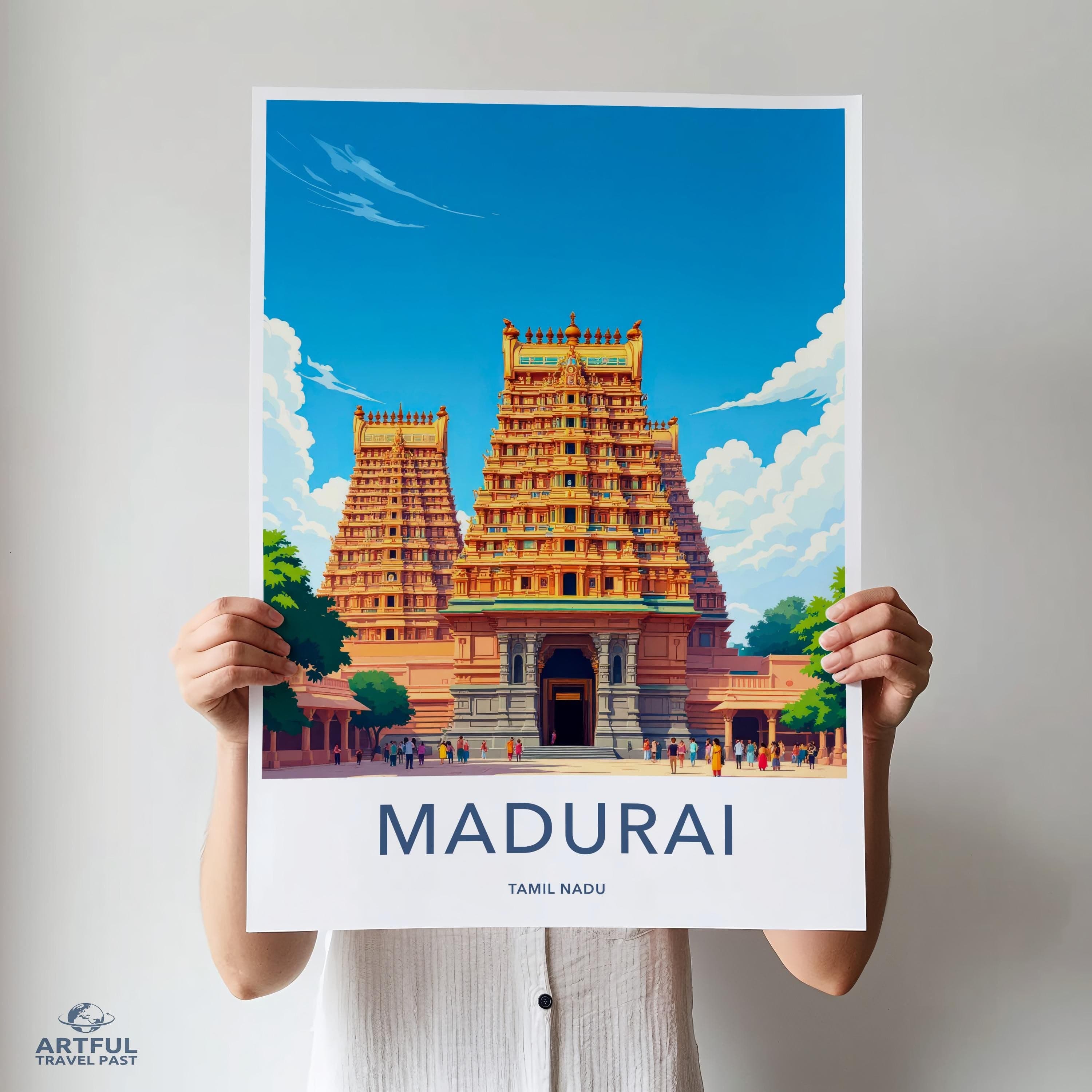 Madurai India Poster