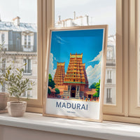 Madurai India Poster