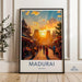 Madurai Poster - Tamil Nadu Wall Art