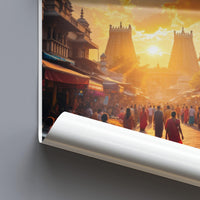 Madurai Poster - Tamil Nadu Wall Art
