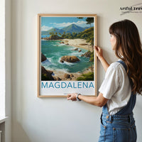 Magdalena Poster - Colombia Wall Art