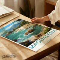 Magdalena Poster - Colombia Wall Art