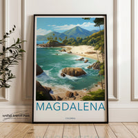 Magdalena Poster - Colombia Wall Art