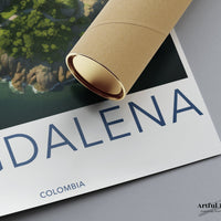 Magdalena Poster - Colombia Wall Art