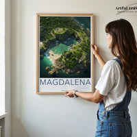 Magdalena Poster - Colombia Wall Art