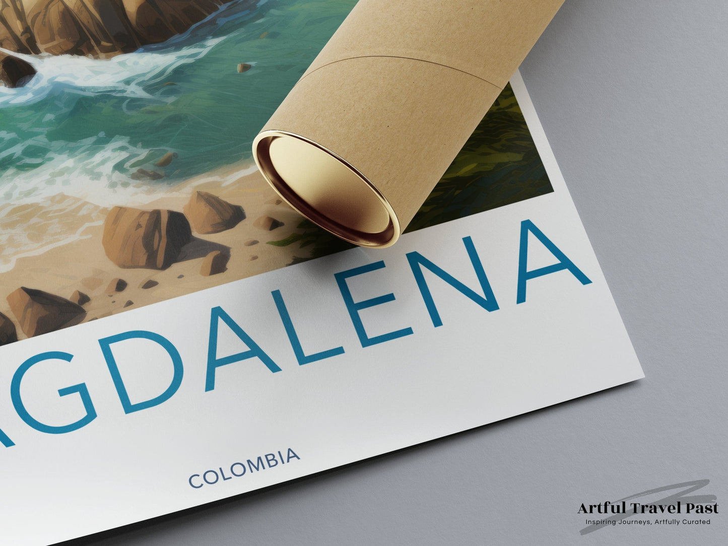 Magdalena Poster | Colombia Wall Art | Latin America Decor