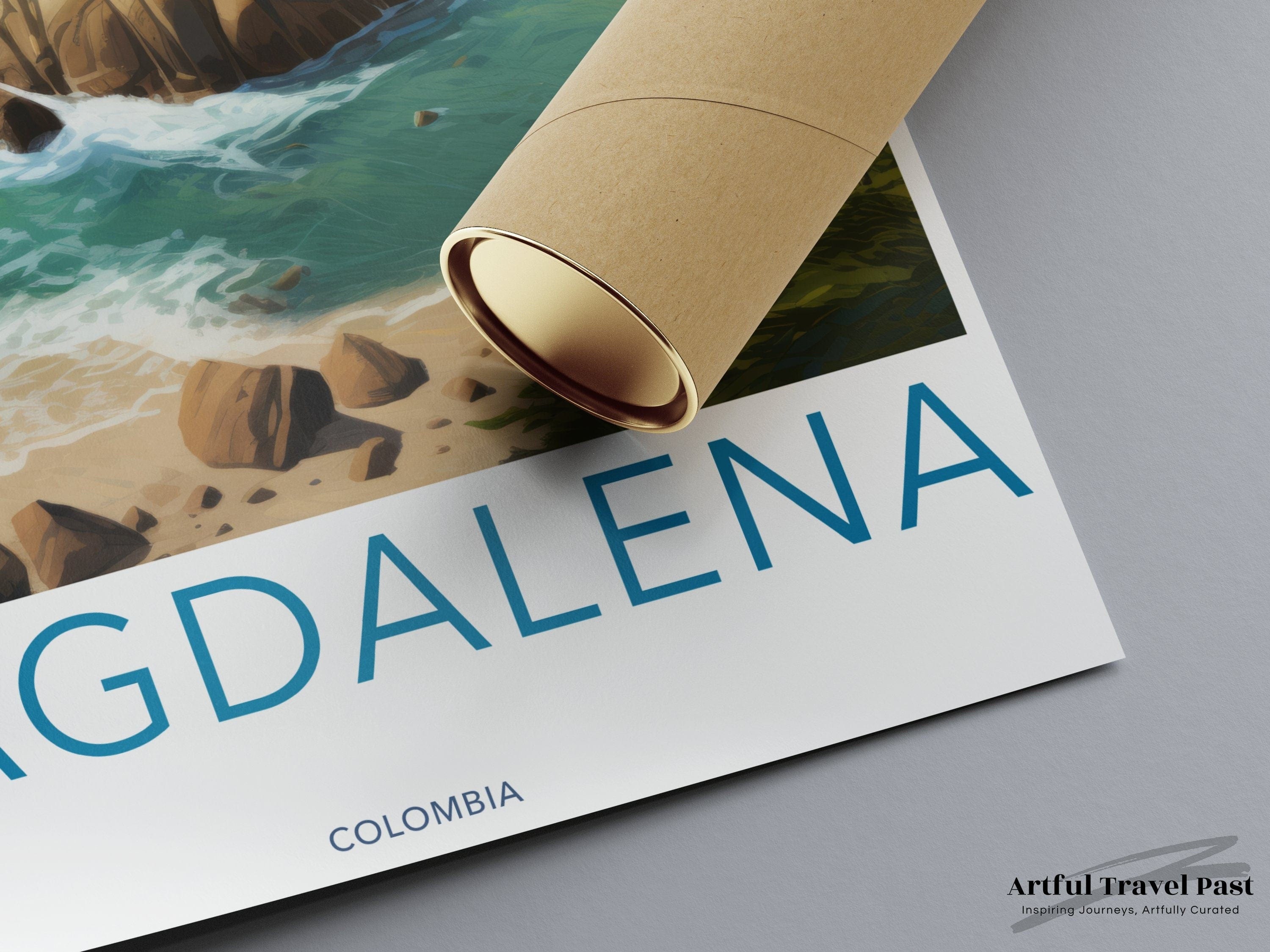 Magdalena Poster | Colombia Wall Art | Latin America Decor