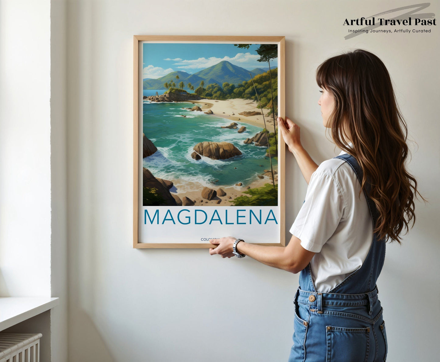 Magdalena Poster | Colombia Wall Art | Latin America Decor
