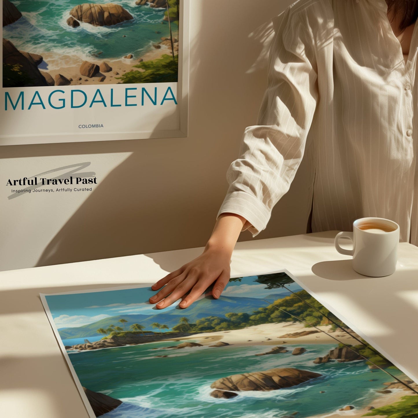 Magdalena Poster | Colombia Wall Art | Latin America Decor