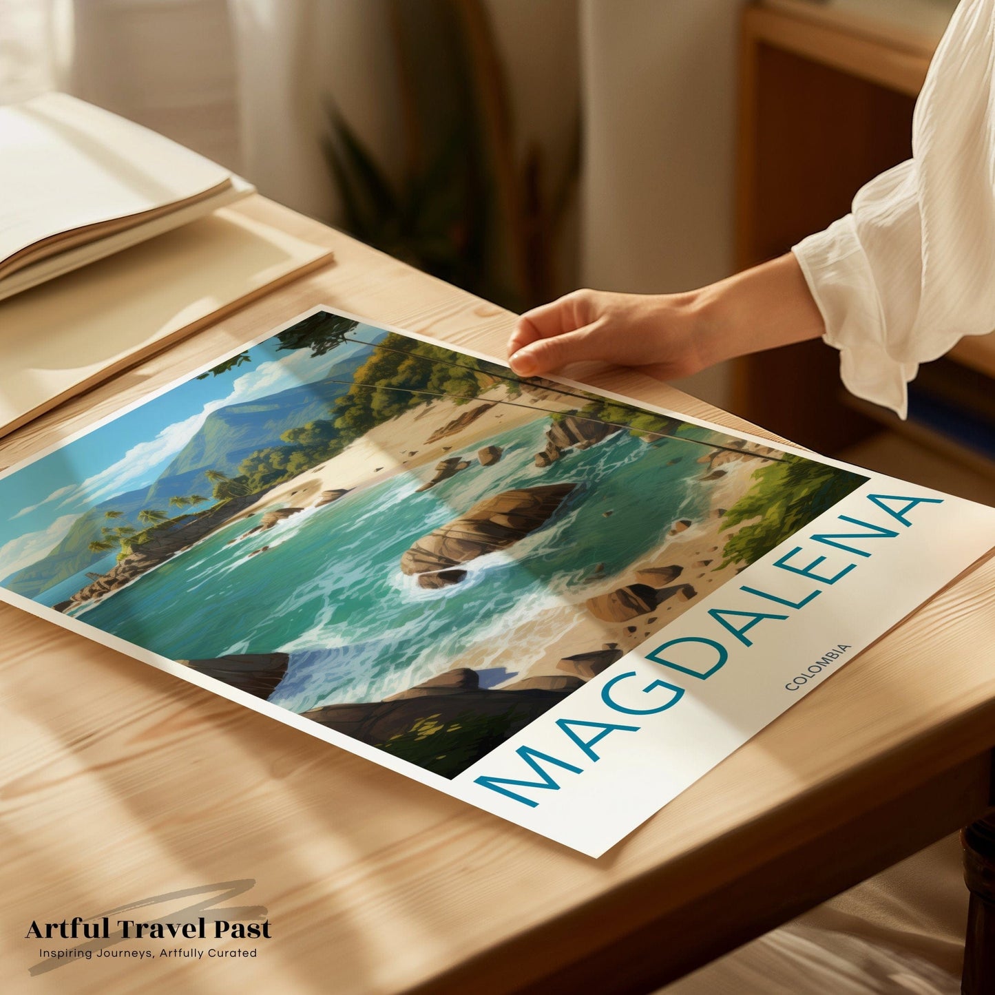 Magdalena Poster | Colombia Wall Art | Latin America Decor