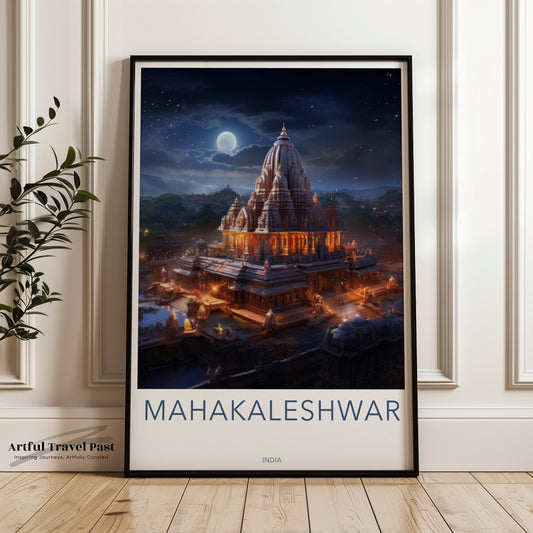 Mahakaleshwar Poster - India Wall Art
