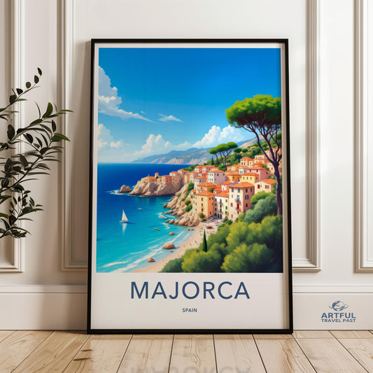 Majorca Poster - Spain Wall Art