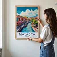 Malacca Poster - Malaysia Wall Art