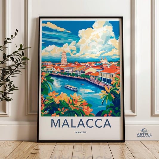 Malacca Poster - Malaysia Wall Art