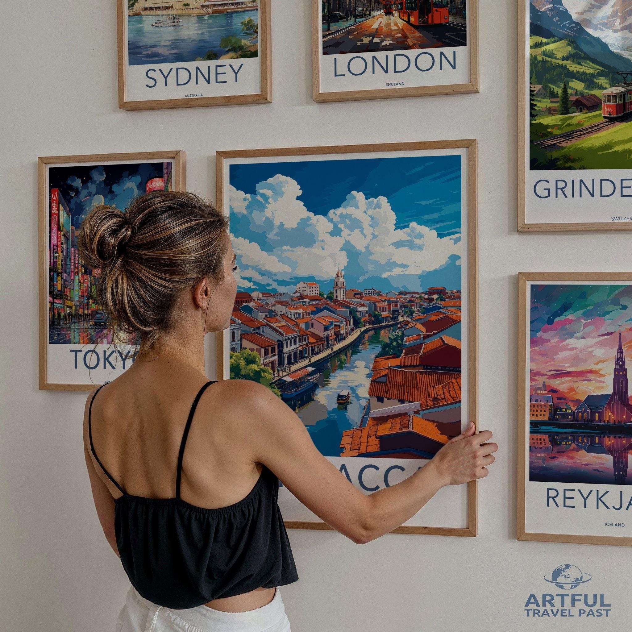 Malacca Poster - Malaysia Wall Art