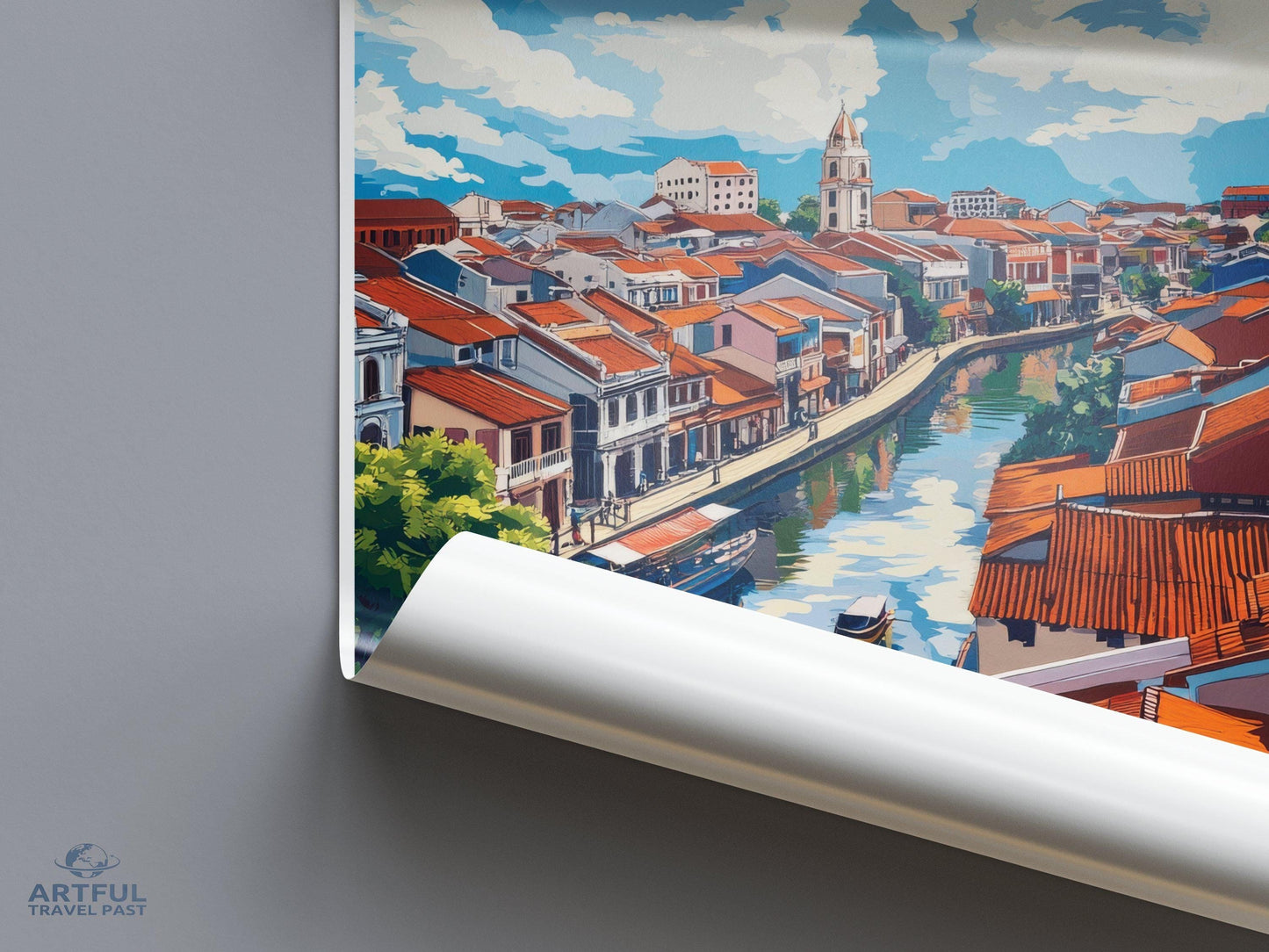 Malacca Poster - Malaysia Wall Art