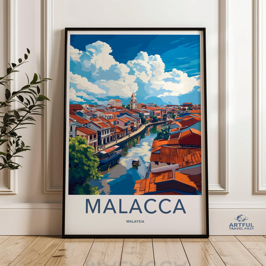 Malacca Poster - Malaysia Wall Art
