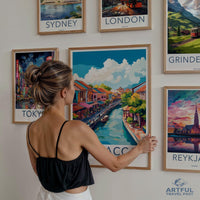 Malacca Poster | Malaysia Wall Art | Asia Decor