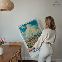 Malacca Poster | Malaysia Wall Art | Asia Decor
