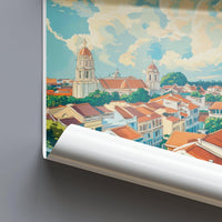 Malacca Poster | Malaysia Wall Art | Asia Decor