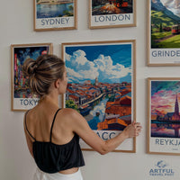 Malacca Poster | Malaysia Wall Art | Asia Decor