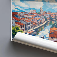 Malacca Poster | Malaysia Wall Art | Asia Decor