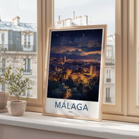 Malaga Poster - Spain Wall Art