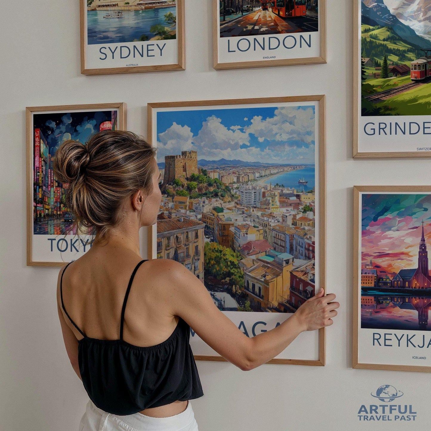 Malaga Poster - Spain Wall Art