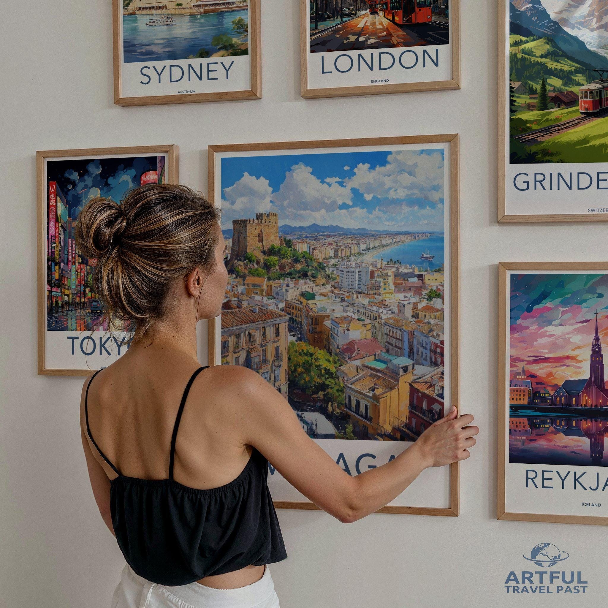 Malaga Poster - Spain Wall Art