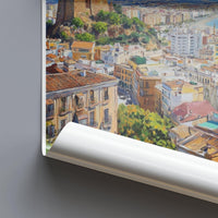 Malaga Poster - Spain Wall Art