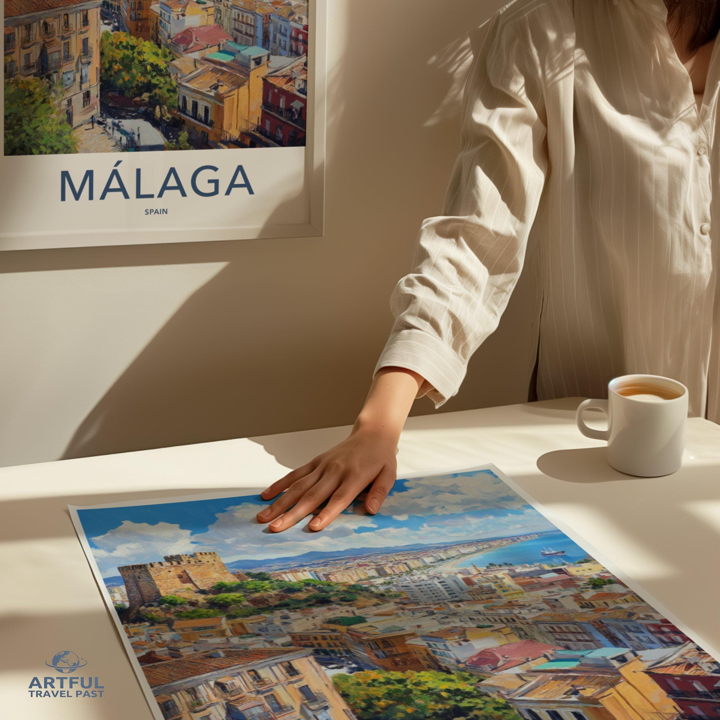 Malaga Poster - Spain Wall Art